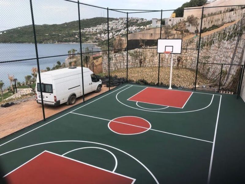 Basketbol Sahası Yapımı